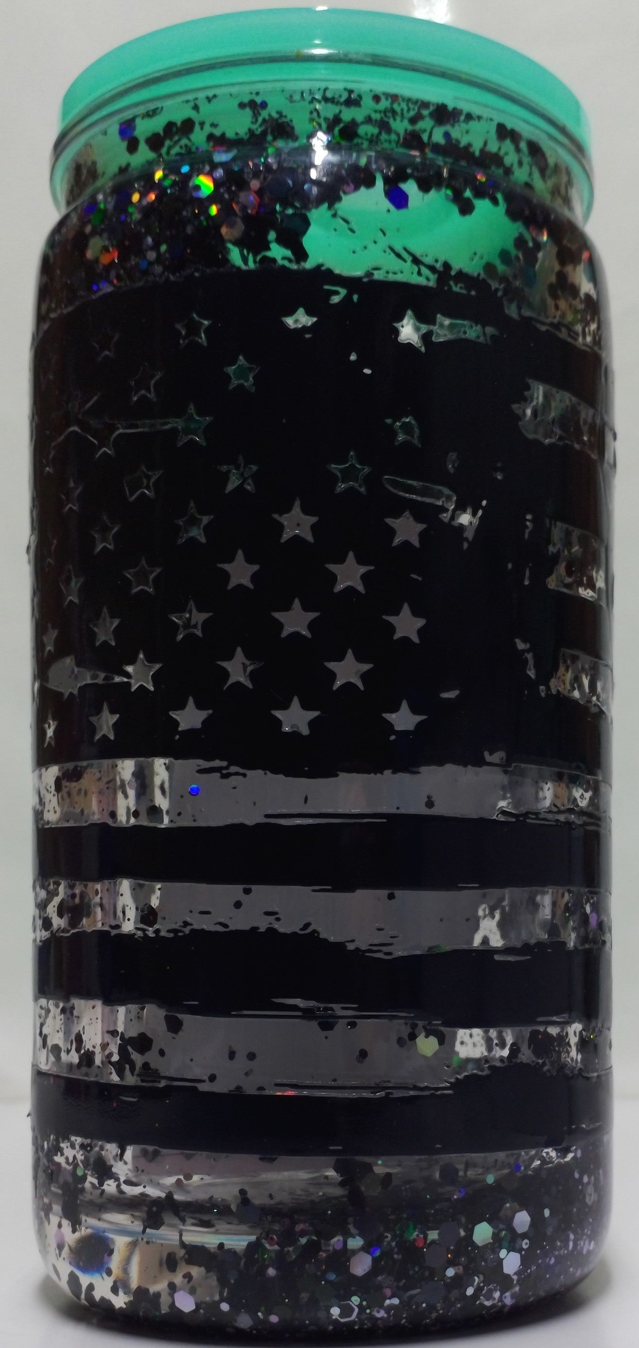 American Flag/ Deer