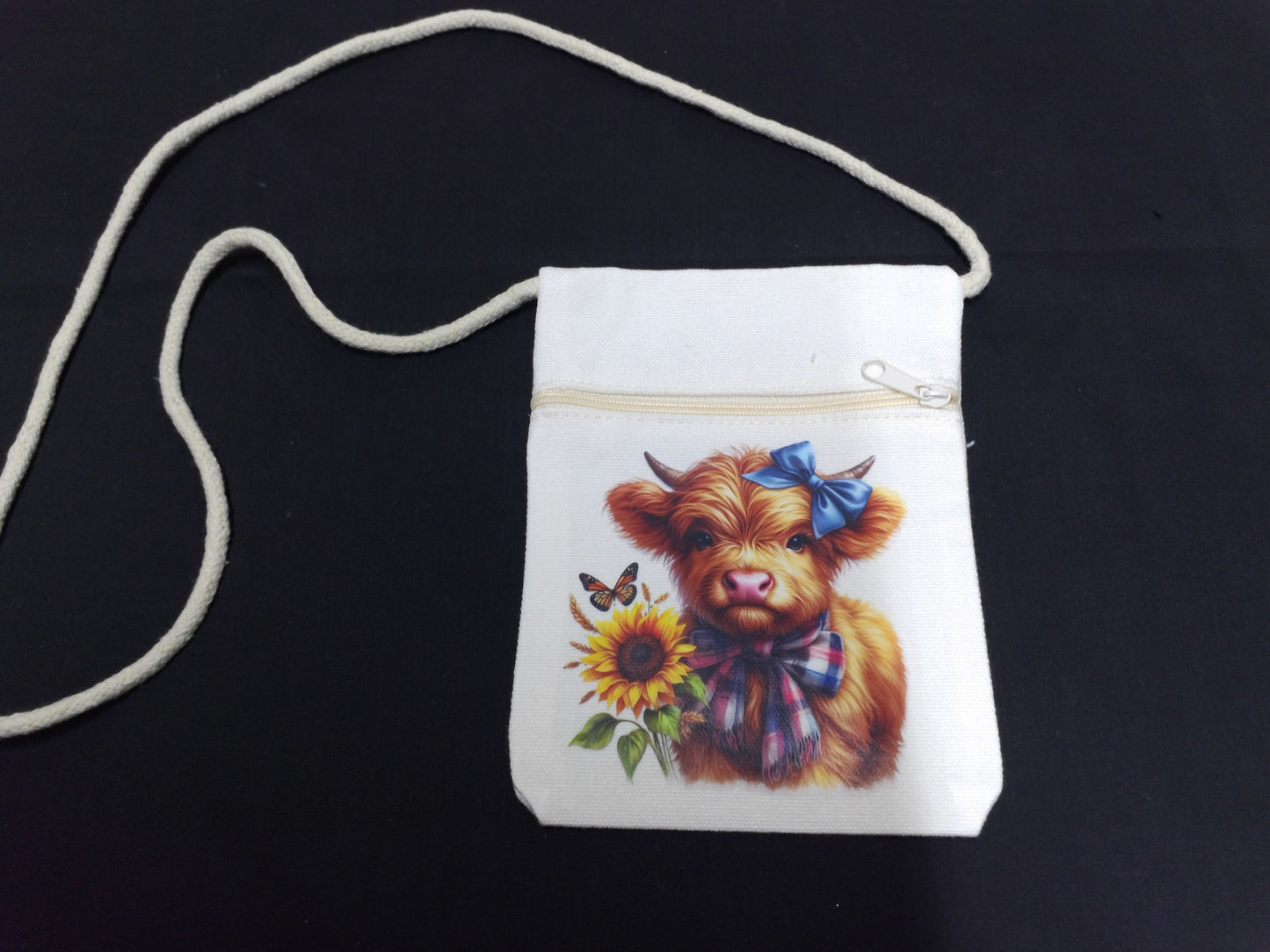 Cow Cross Body Bag