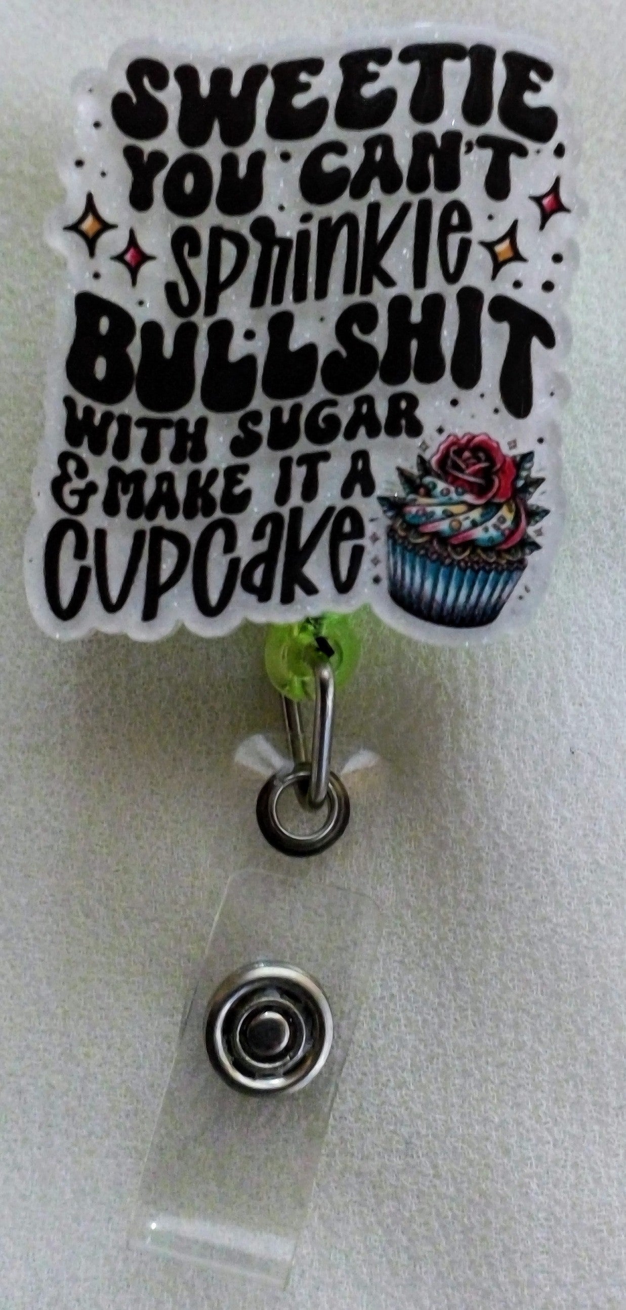 Cupcake Badge Reel