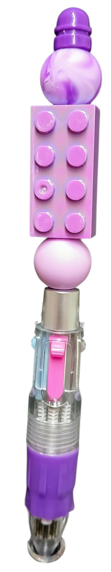 Pink Lego Multi Color Pen