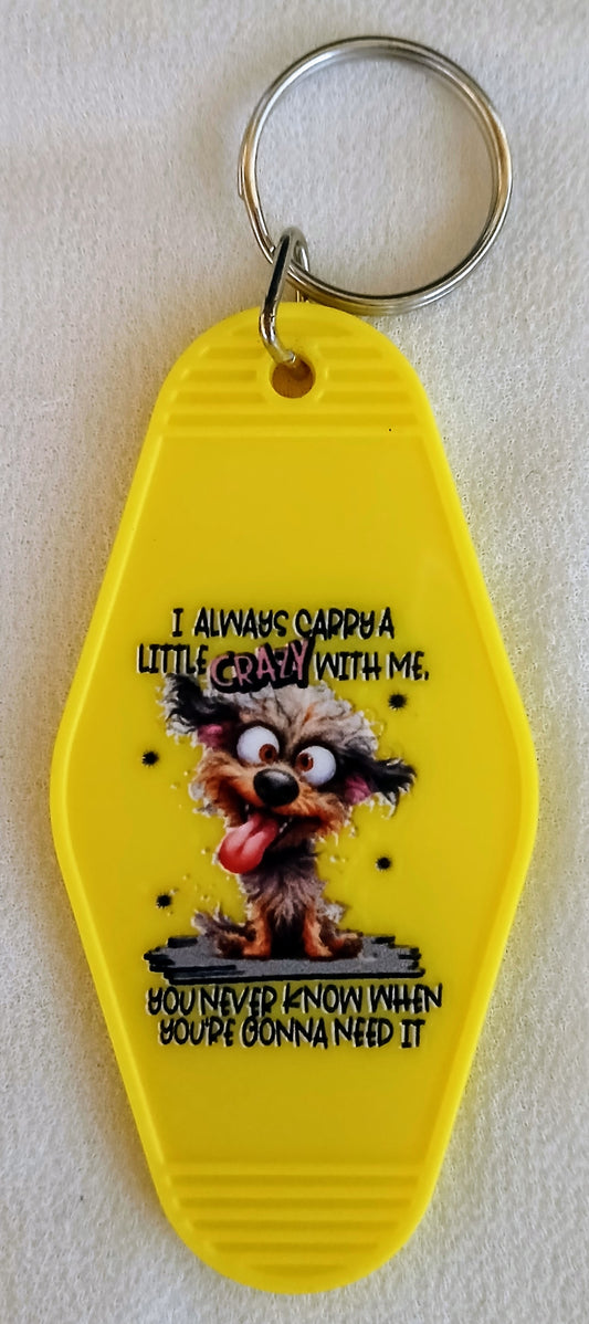 Motel Key Chain