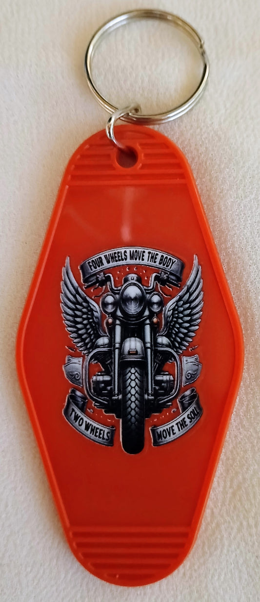 Motel Key Chain