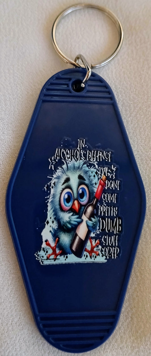 Motel Key Chain