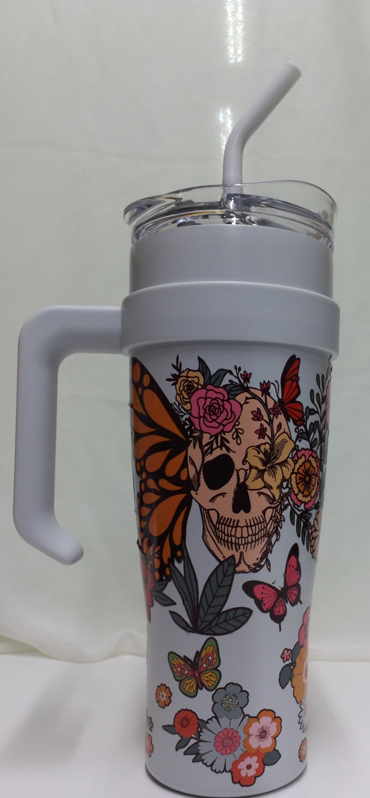 Butterfly skull