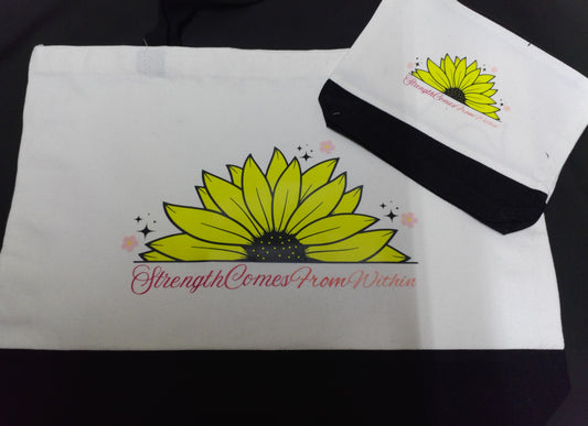 Sunflower Matching bag set