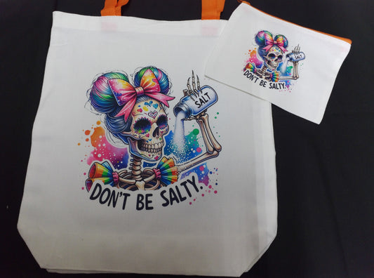 Don't Be Salty matching bag set