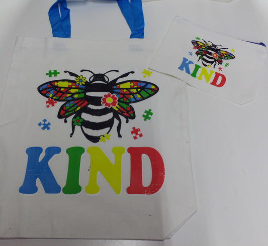 Be Kind matching bag set