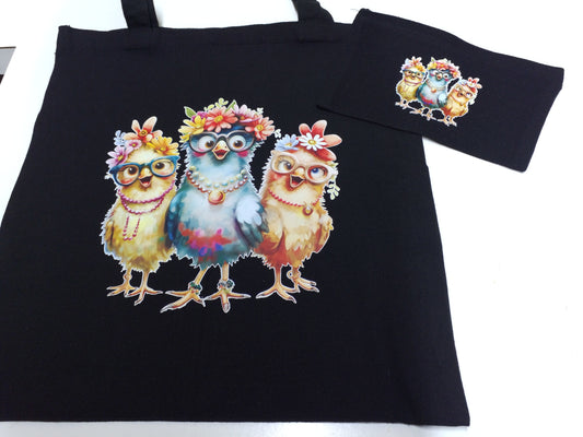 Chicken matching bag set