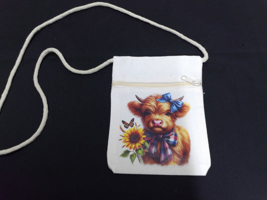 Cow Cross Body Bag
