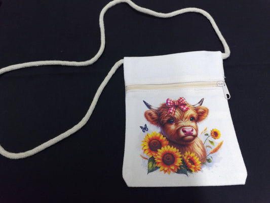 Cow Cross Body Bag