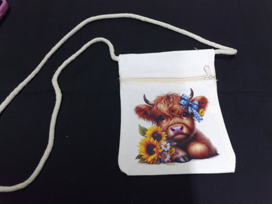 Cow Cross Body Bag