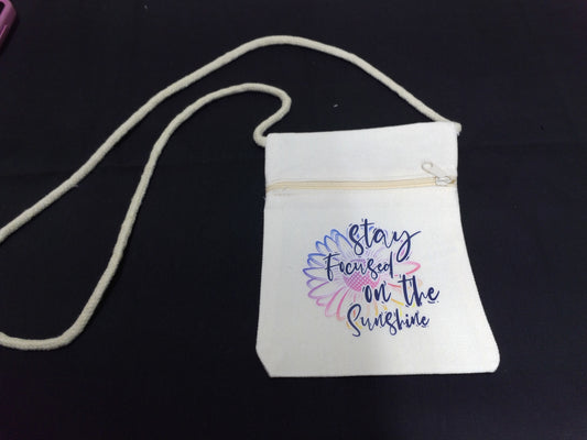 Stay Focused Cross Body Bag