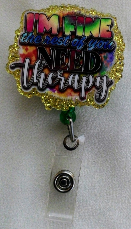 I'm Fine Badge Reel