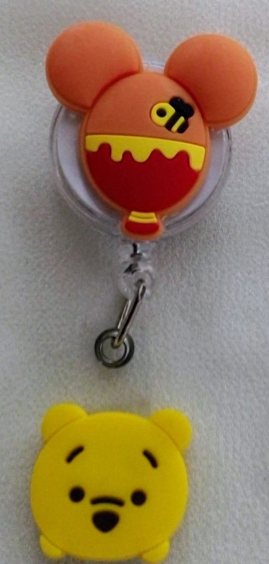 Pooh Badge Reel